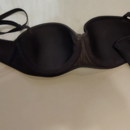 Top swimwear used, size S, pink and black