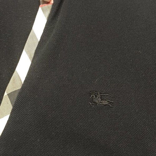 Burberry polo shirt size S like new, black