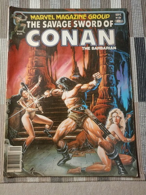 Conan The Savage Sword of Conan #68 comic book used