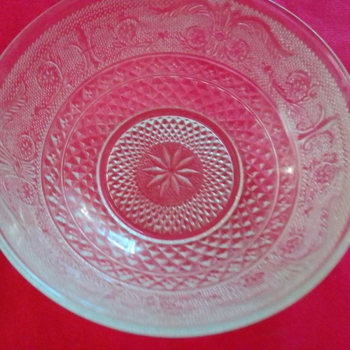 Salad bowl old unused size 19.5x7.5