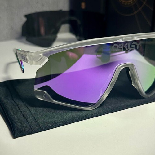 Oakley BXTR Metal sunglasses new with black and clear lenses