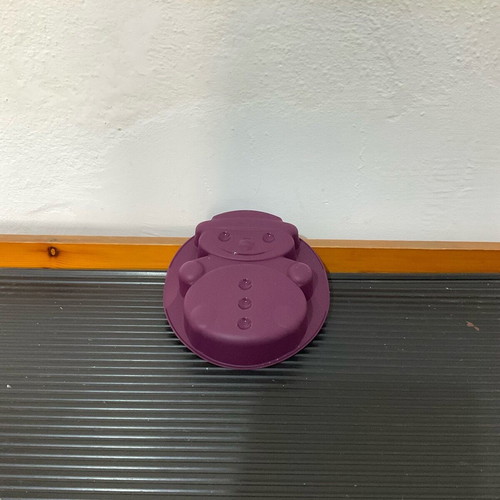 Tupperware Silicone Snowman Mold New