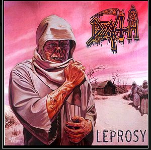 Death leprosy vinyl lp Remastered, Repress, Special Edition, Custom Tri Color Merge