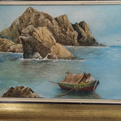 Signed painting like new