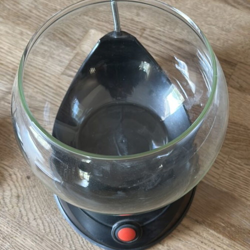 Mini fish bowl like new with light