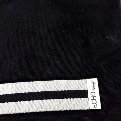 Echo Davidoff Shoulder Bag like new, black and white