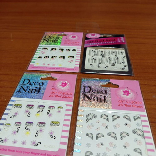 Nail products set with 27 items