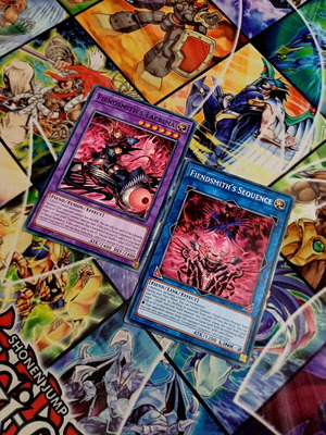 Fiendsmith's Sequence & Fiendsmith's Lacrima Yu-Gi-Oh! cards