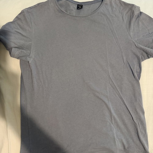 Men's Short-Sleeve T-Shirt Blue Medium new, 100% cotton