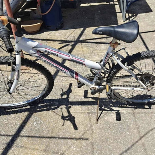 Clermont adult bicycle used, white, women's, with gears