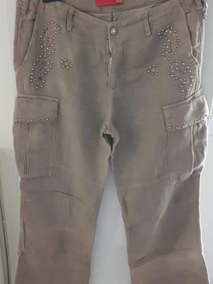 Pants used khaki with studs