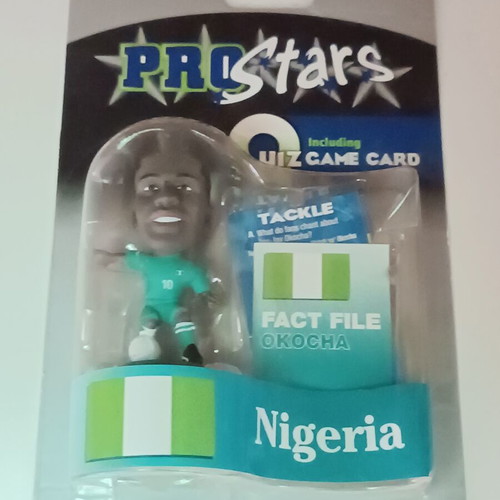 Συλλεκτική φιγούρα Okocha Prostars καινούργια, σφραγισμένη
