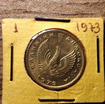 1 Drachma 1973 used