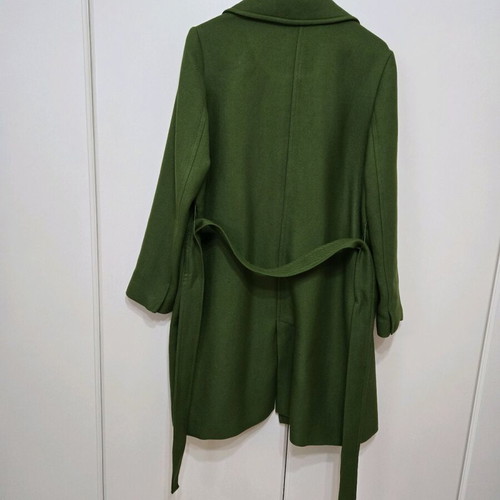 Zara coat green like new, size medium