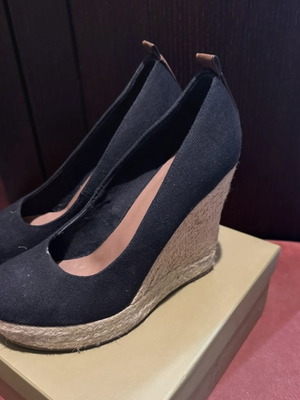 Aldo platform shoes blue like new, size 38