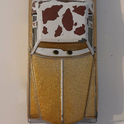 Disney Pixar Cars Tex Dinoco collectible car used