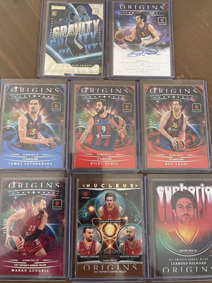 Σετ κάρτες μπάσκετ Euroleague Panini Origins & Donruss 2025-26