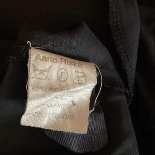 Anna Riska καλοκαιρινό σακάκι σαν καινούργιο, μαύρο με μεταλλικές λεπτομέρειες