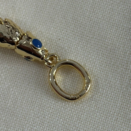 Pandora articulated fish pendant charm, gold