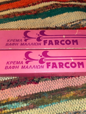 Farcom hair dyes new, pack of 2 rare