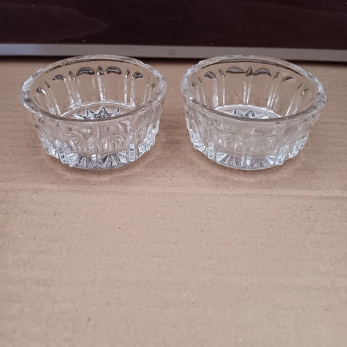 Salt cellars set of 2 used