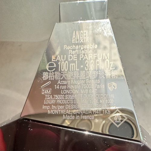Mugler Angel Elixir Eau de Parfum 100ml new tester