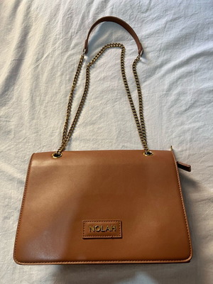 Nolah women's bag in tan color like new