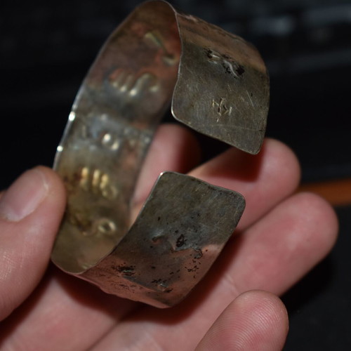 Vintage silver bracelet used