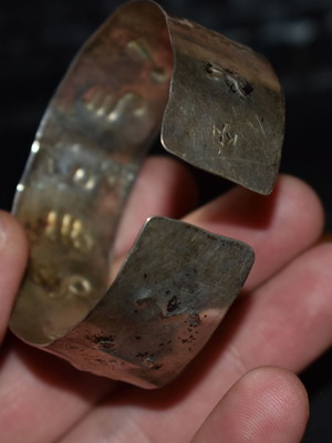 Vintage silver bracelet used