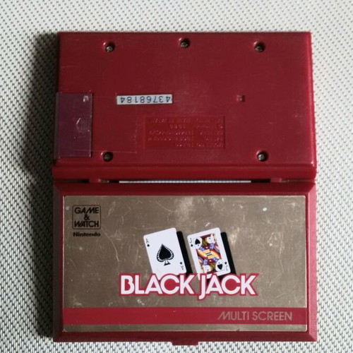 Nintendo Retro Electronic Game Black Jack like new