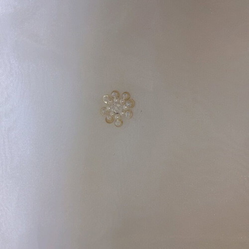 Wedding skirt with bust used, ivory color, waist 76 cm, bust 70-71 cm with beads