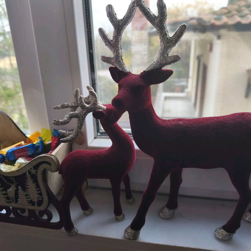 Christmas decorations like new