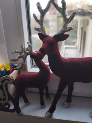 Christmas decorations like new