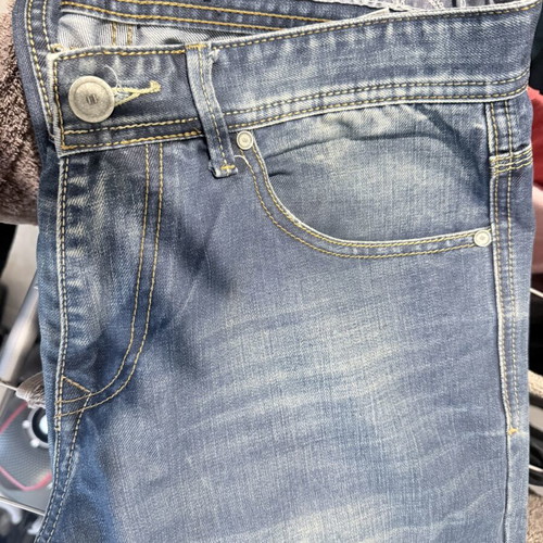 Men's jeans size 34 like new, blue, regular fit