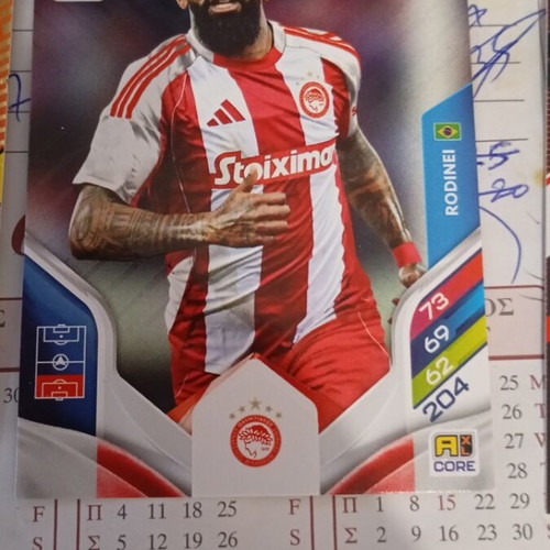 Olympiacos cards lot like new, authentic