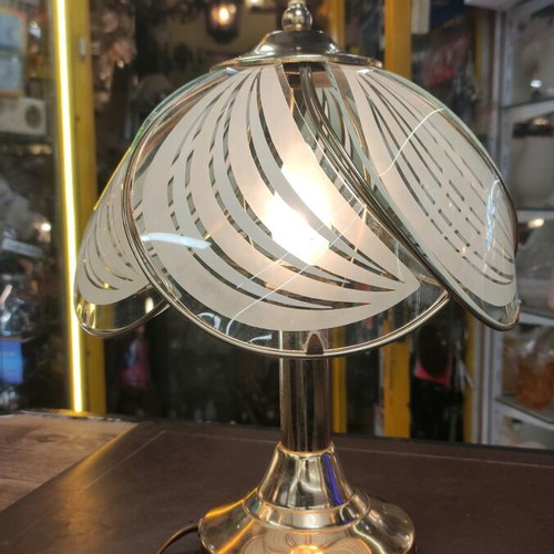 Table lamp used, 1970s vintage, height 32cm