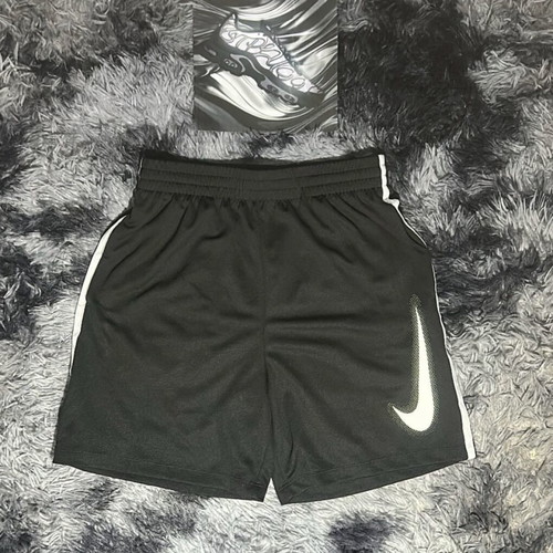 Nike Dri Fit shorts size L black and white