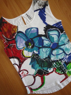 Desigual blouse like new, size S-M, white