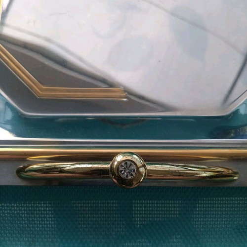 Serving tray used stainless steel 18/10 gold plated 24K
