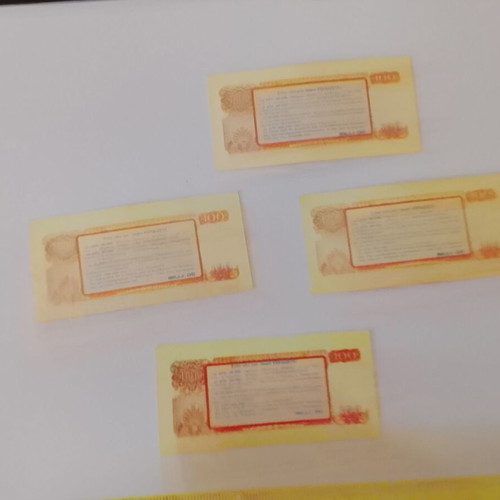 Vintage promotional coupons from Billi-Do snacks, pack of 4, used