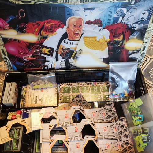 Space Crusade board game used, MB Games 1992 Hasbro