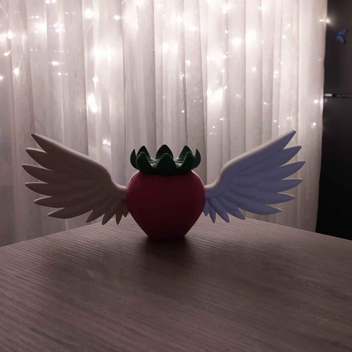 Celeste Angel Strawberry 3D printed figure new, decorative 25 cm