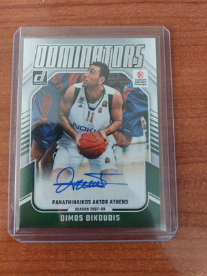 Panini Donruss EuroLeague 2024-2025 Dimos Dikoudis Dominators card like new