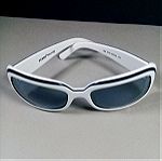  Ferre 643 C774 Λευκό και Μαύρο γυαλιά ηλίου με λογότυπο από κρυστάλλους