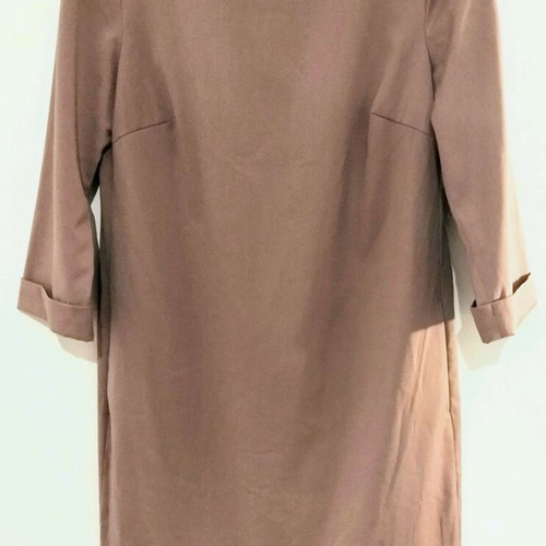 Sisley Espresso Dress σαν καινούργιο, μέγεθος Medium, μπεζ-καφέ
