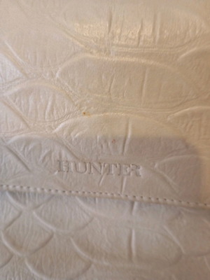 Hunter shoulder bag used, beige