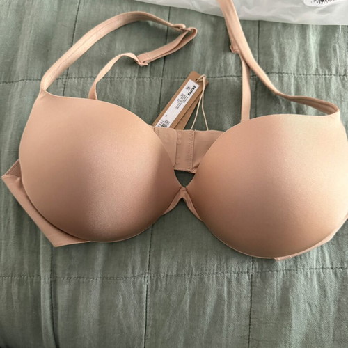 Skims Tear Drop Push Up Bra new, beige