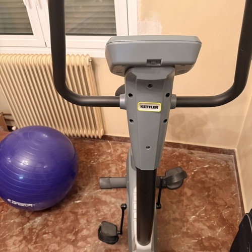 Kettler stationary exercise bike used with front wheels