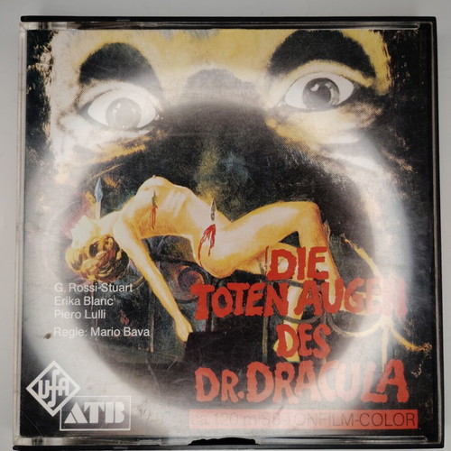 Super 8 film Die Toten Augen Des Dr. Dracula, horror