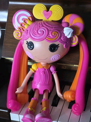 Κούκλα Lalaloopsy Stretchy Hair μεταχειρισμένη, MGA Entertainment 2014